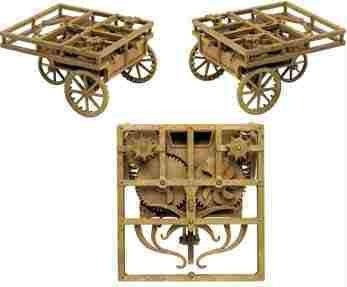 Academy 18129 da Vinci Self-Propelling Cart