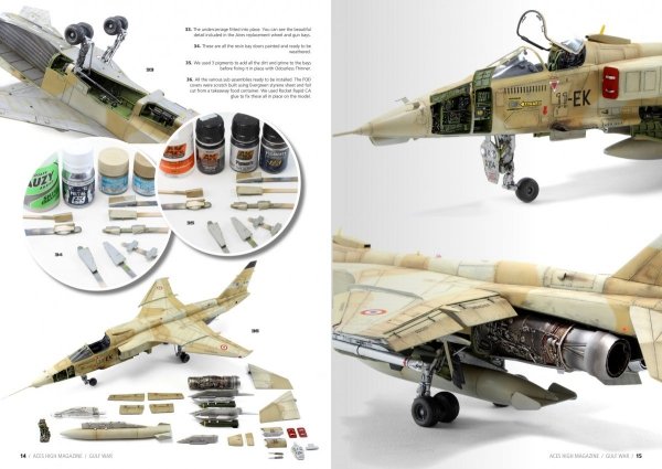 AK Interactive AK2927 ACES HIGH ISSUE 13: THE GULF WAR English
