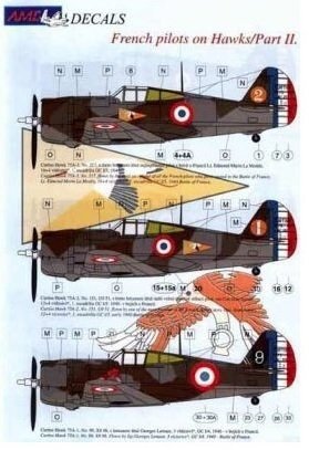 AML D48004 French pilots on Hawk Part II 1/48
