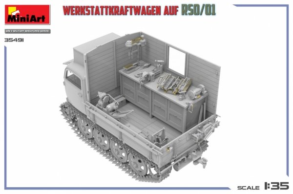 MiniArt 35491 Werkstattkraftwagen Auf RSO/01 1/35