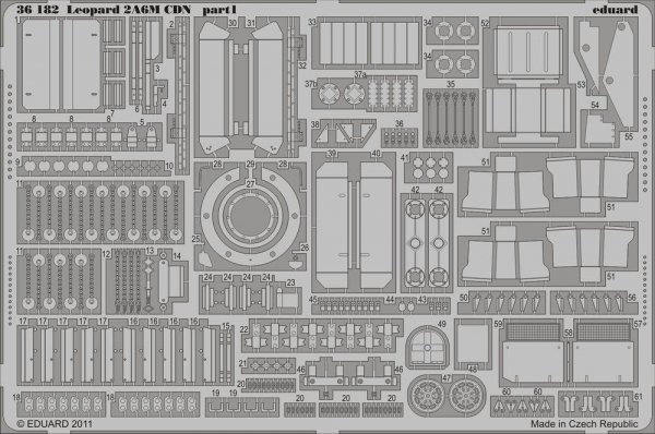 Eduard 36182 Leopard 2A6M CDN 1/35 Hobby Boss