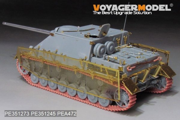 Voyager Model PEA472 WWII German Jagdpanzer IV/70(A) ZWISCHEN LOSUNG Schurzen GP 1/35