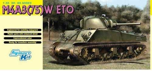 Dragon 6698 M4A3(75)W ETO - Smart Kit (1:35)