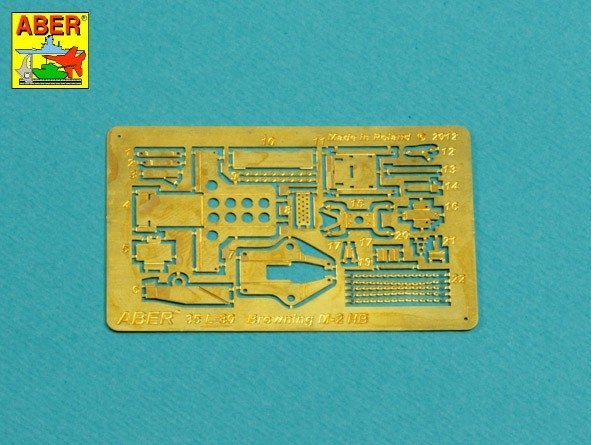 Aber 35L-091 Early barrel to U.S. cal .50 (12,7mm) heavy machine gun Browning M2 HB 1/35