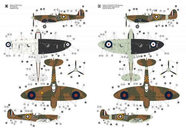 Hobby 2000 32001 Supermarine Spitfire IA 1/32