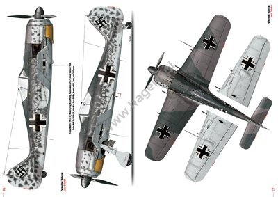 Kagero 55006 Focke-Wulf Fw 190 A EN/PL