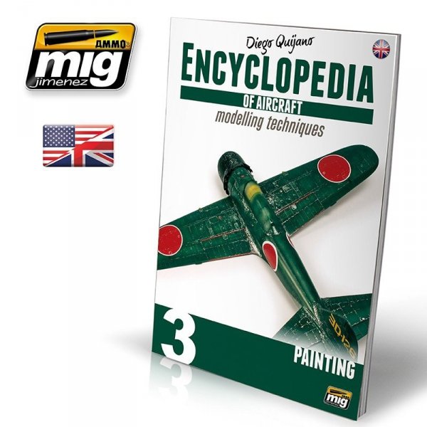 AMMO of Mig Jimenez 6052 ENCYCLOPEDIA OF AIRCRAFT MODELLING TECHNIQUES VOL.3: PAINTING (ENGLISH)
