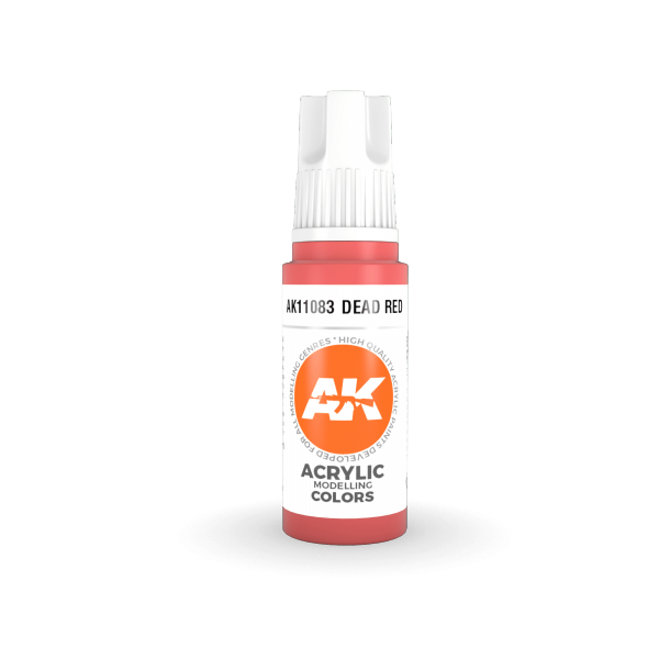 AK Interactive AK11083 DEAD RED – STANDARD 17ml
