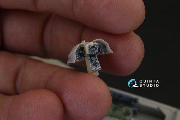 Quinta Studio QD48146 F-CK-1С 3D-Printed &amp; coloured Interior on decal paper (for AFV club kit) 1/48