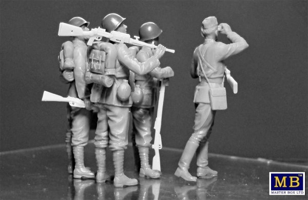Master Box 35144 Italian Military men WWII 1/35