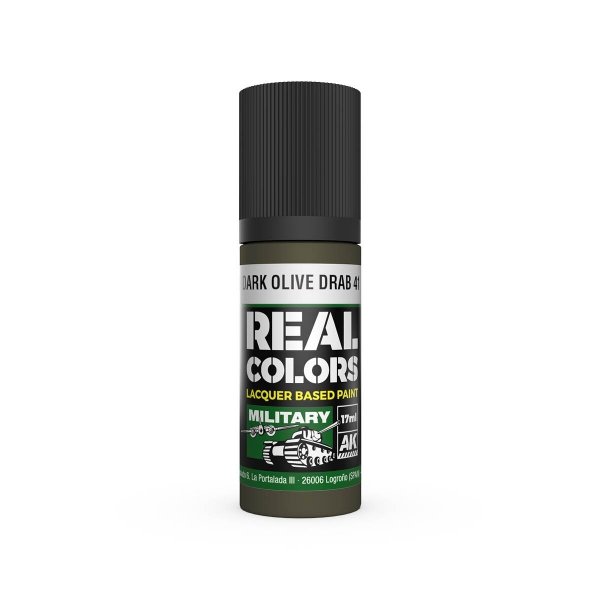 AK Interactive RC926 Dark Olive Drab 41 17 ml
