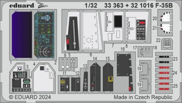Eduard 33363 F-35B TRUMPETER 1/32