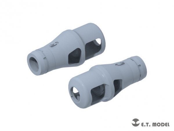 E.T. Model P35-245 WWII German 88mm KwK/Pak Muzzle Brake(Type.2) 1/35