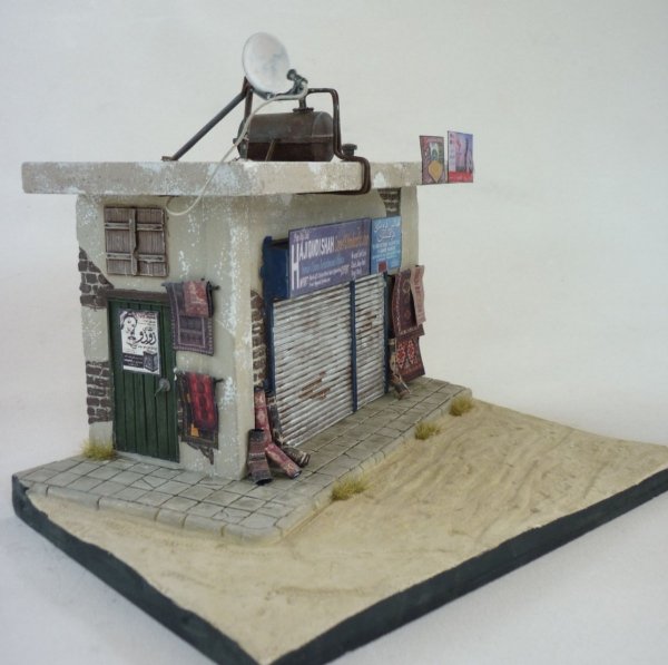 RT-Diorama 35268 Diorama-Base: &quot;The carpet shop&quot; 1/35