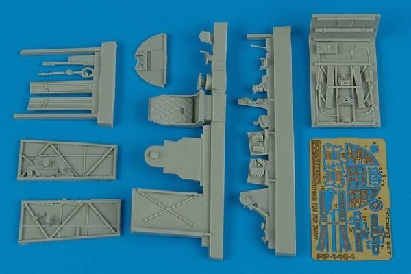 Aires 4464 Typhoon Mk.IB tear drop canopy cockpit set 1/48 Hasegawa