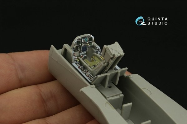 Quinta Studio QD48277 F/A-18А 3D-Printed &amp; coloured Interior on decal paper (HobbyBoss) 1/48