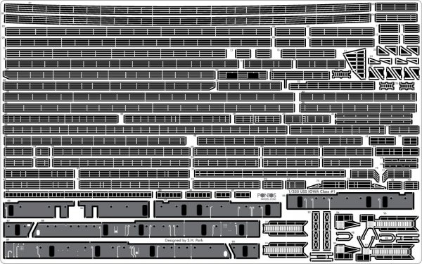 Pontos 35011F1 USS BB-63 Missouri BATTLESHIP Detail Up Set (1:350)
