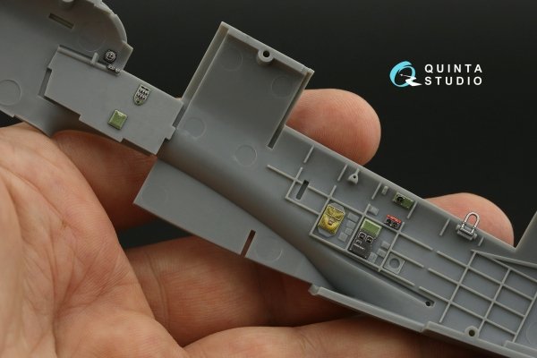 Quinta Studio QDS-48534 Fairey Fulmar Mk.II 3D-Printed &amp; coloured Interior on decal paper (Trumpeter) (small version) 1/48