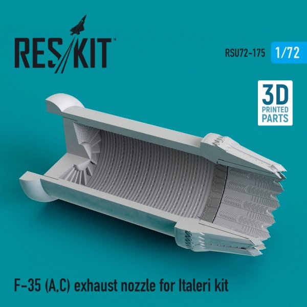 RESKIT RSU72-0175 F-35 (A,C)  "Lightning II" exhaust nozzle for Italeri kit (1/72)