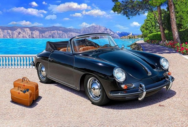 Revell 07043 Porsche 356 Cabriolet (1:16)