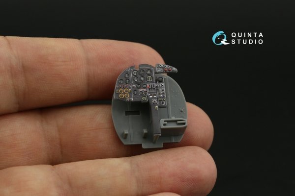 Quinta Studio QDS-48424 Mosquito FB Mk.VI/NF Mk.II 3D-Printed coloured Interior on decal paper (Tamiya) (Small version) 1/48