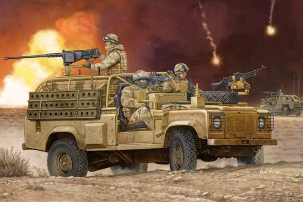 Hobby Boss 82446 Defender XD 'Wolf' W.M.I.K. (1:35)