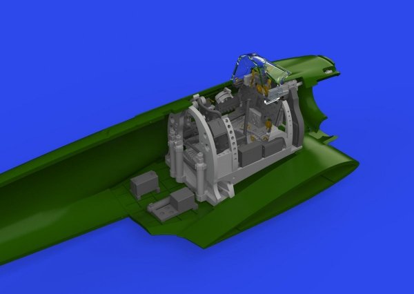 Eduard 648850 A6M2-N Rufe cockpit PRINT EDUARD 1/48