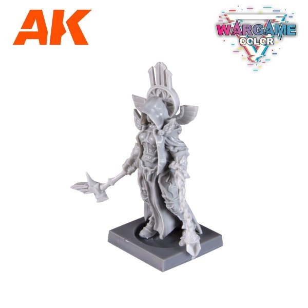 AK Interactive AK11770 BASILEAN ABBESS – WARGAME STARTER SET – 14 COLORS &amp; 1 FIGURE
