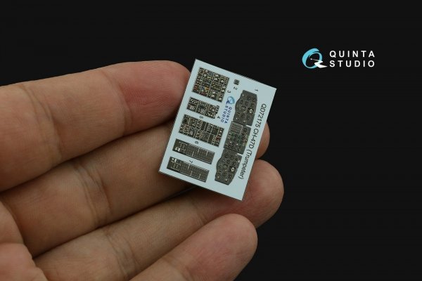 Quinta Studio QD72175 CH-47D 3D-Printed coloured Interior on decal paper (Trumpeter) 1/72