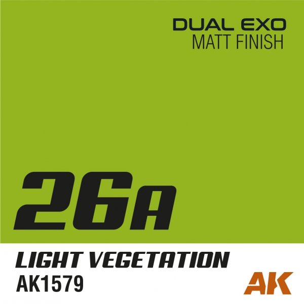 AK Interactive AK1579 DUAL EXO SCENERY 26A – LIGHT VEGETATION 60ML