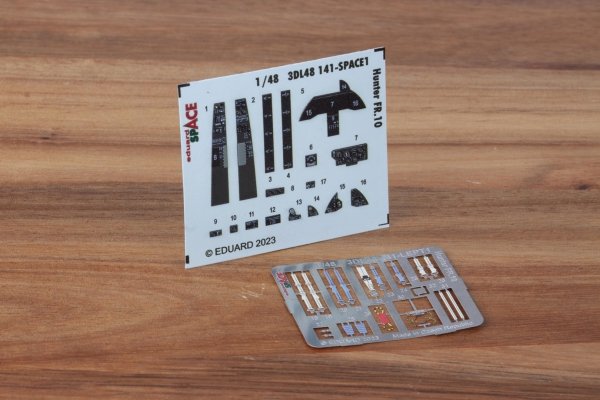 Eduard 3DL48141 Hunter FR.10 SPACE Airfix 1/48
