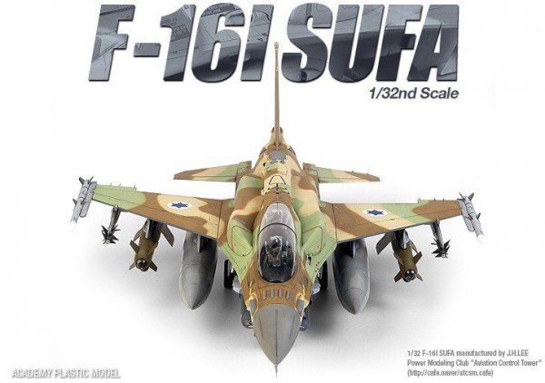 Academy 12105 F-16I SUFA (1:32)