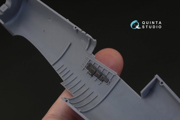 Quinta Studio QD48110 F4U-1 Corsair (Bird cage) 3D-Printed &amp; coloured Interior on decal paper (for Tamiya kit) 1/48