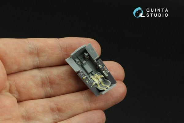 Quinta Studio QD48269 Fw 190A-8 3D-Printed &amp; coloured Interior on decal paper (Tamiya) 1/48