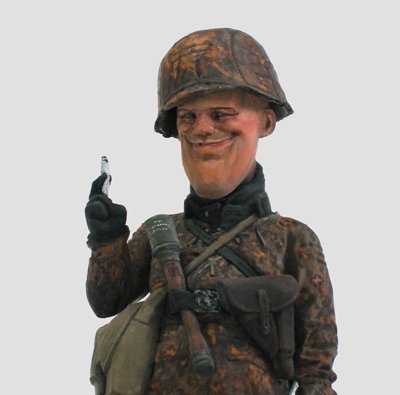 FineMolds FT1 W.W.II German Soldier &amp; ZB26 1/12