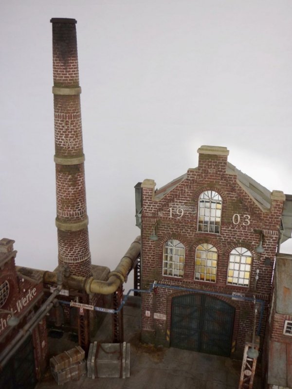 RT-Diorama 35283 Diorama-Base: &quot;Das Stahlwerk&quot; 1/35