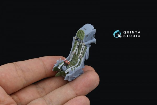 Quinta Studio QR+32039 K-36DM Series2 (late) ejection seat (for MiG-29, MiG-31, Su-27, Su-33, Su-34 aircraft since 2008) (All kits) 1/32