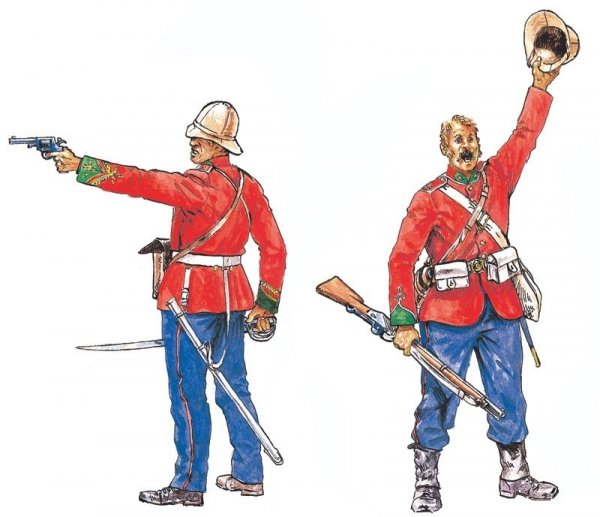 Italeri 6050 FIGURKI-ZULU WAR BRITISH INFANTRY 1/72