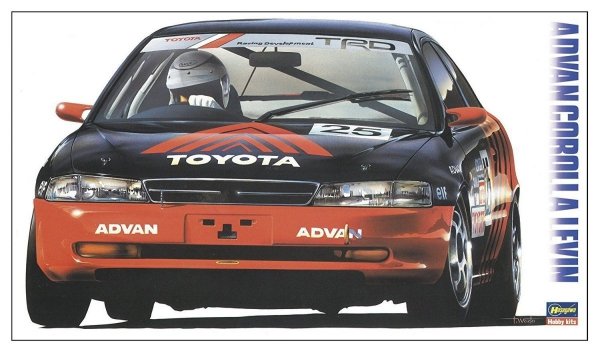 Hasegawa 20314 Advan Corolla Levin 1/24