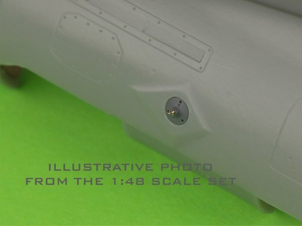 Master AM-32-128 F/A-18E/F Super Hornet &amp; EA-18G Growler - sondy Angle Of Attack - typ WCZESNY 1/32