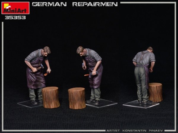 Miniart 35353 GERMAN REPAIRMEN 1/35