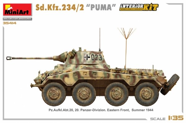 MiniArt 35419 SD.KFZ.234/2 PUMA 1/35