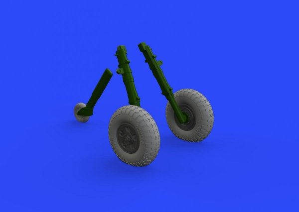 Eduard 632128 Spitfire Mk. IX wheels 5spoke w/ pattern TAMIYA 1/32