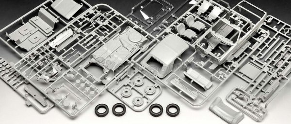 Revell 05636 Gift Set - 50 Years of VW Golf 1 1/24