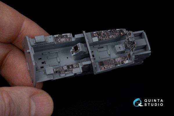 Quinta Studio QDS-48245 F-4EJ Kai 3D-Printed &amp; coloured Interior on decal paper (ZM SWS) (Small version) 1/48