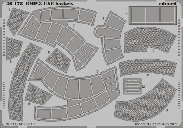 Eduard 36178 BMP-3 UAE baskets 1/35 Trumpeter