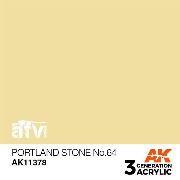 AK Interactive AK11378 Portland Stone No.64 17ml