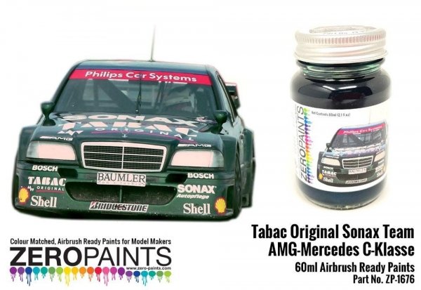 Zero Paints 1676 Tabac Original Sonax Team AMG-Mercedes C-Klasse 60ML