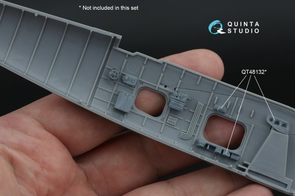 Quinta Studio QT48131 Fairey Barracuda Gunner Station (Trumpeter)  1/48