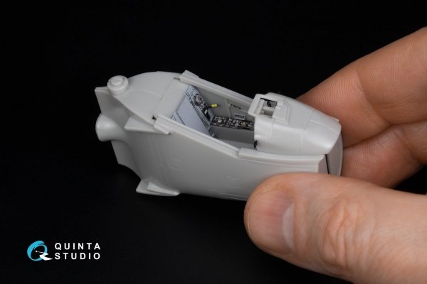Quinta Studio QD48309 AV-8B Late 3D-Printed &amp; coloured Interior on decal paper (Hasegawa) 1/48